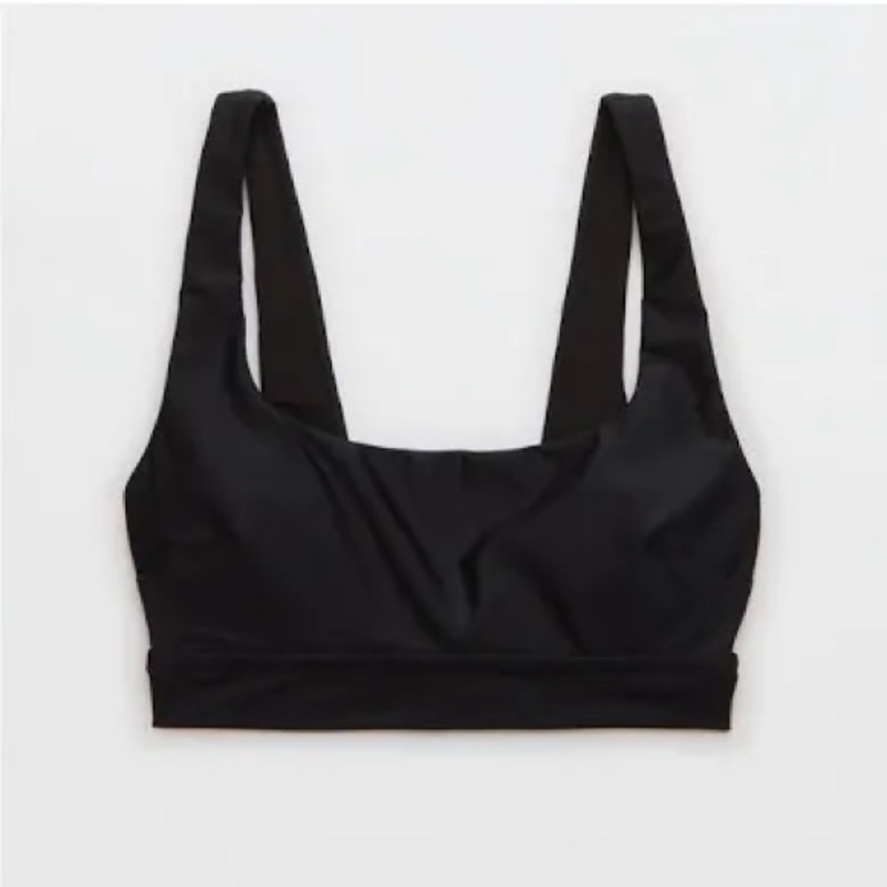 Aerie Banded Wide Strap Scoop Bikini Top Size XXL NWT